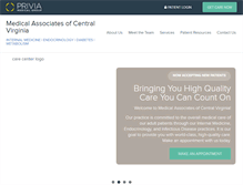 Tablet Screenshot of centralvamd.com